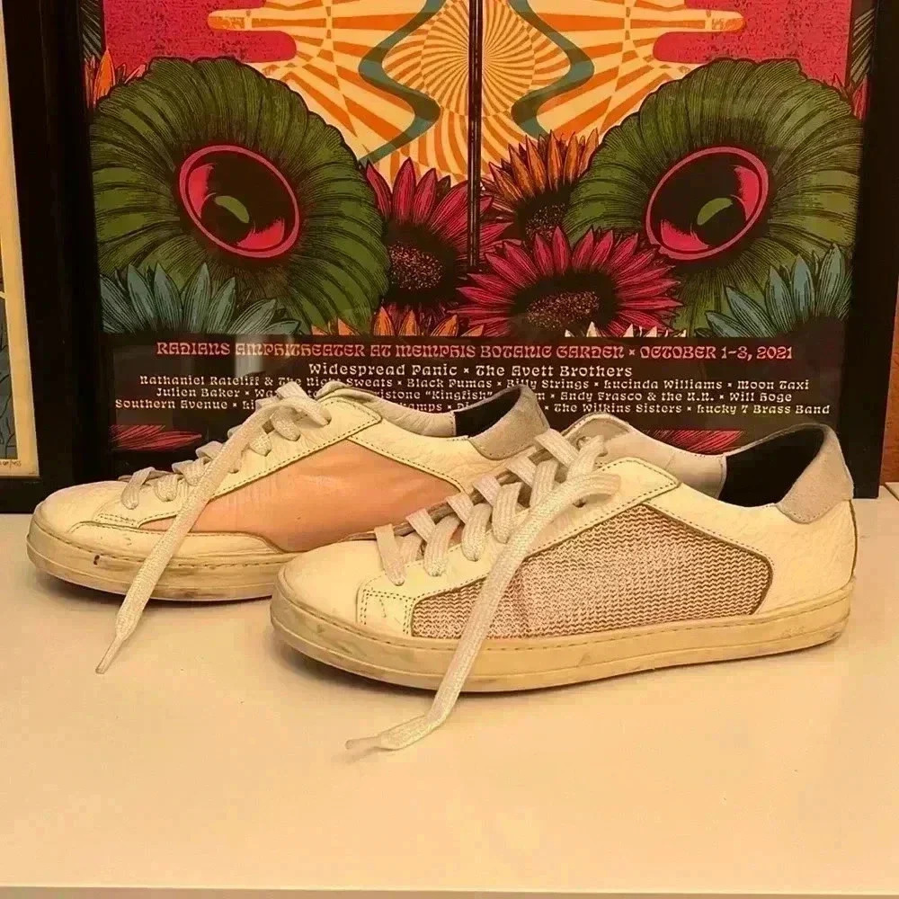 P448 John Mix Media Sneakers-Sz 39